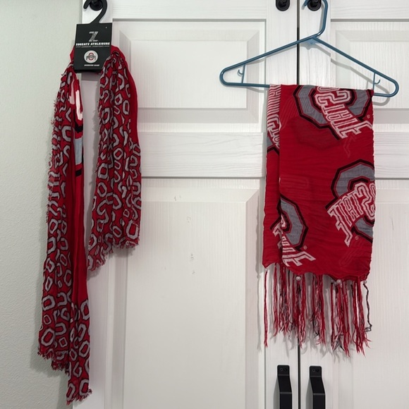 Ohio State Infinity Scarf AND Zoozatz oversized scarf gameday gear swag team - Picture 1 of 3